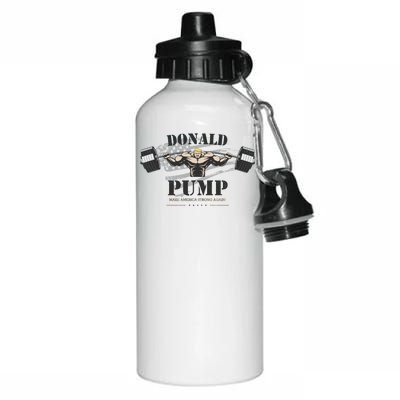  Donald Pump Make America Strong Again Aluminum Water Bottle