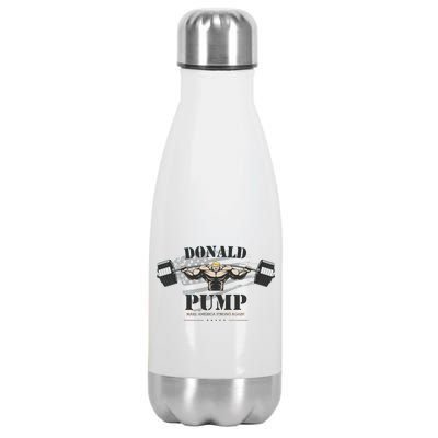  Donald Pump Make America Strong Again Stainless Steel Insulated Water Bottle