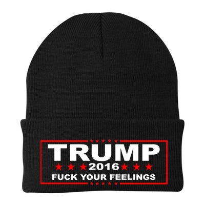 Donald Trump 2016 Fuck Your Feelings Beanie