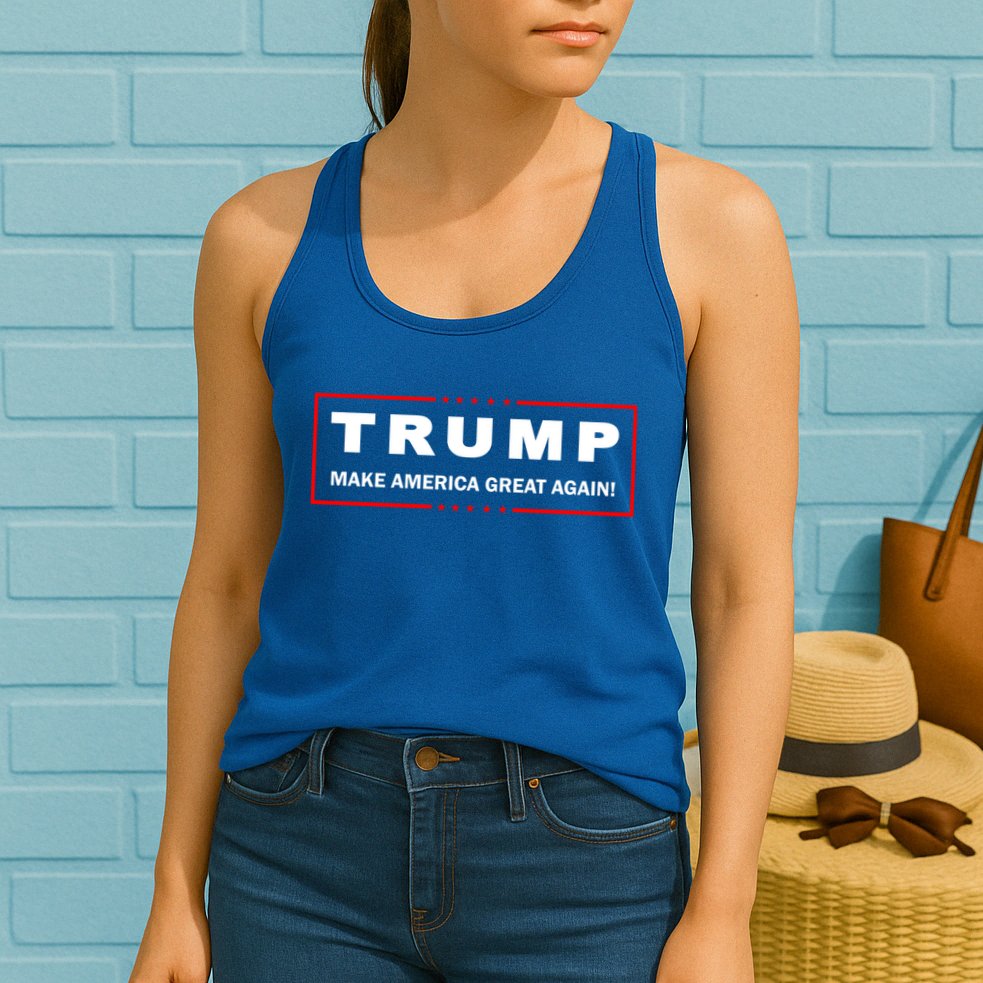 Donald Trump Election Make America Great Again Womens Tank Top