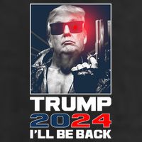 Donald Trump 2024 I'll Be Back Cool Comfort Performance Bucket Hat