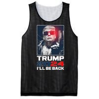 Donald Trump 2024 I'll Be Back Mesh Reversible Basketball Jersey Tank