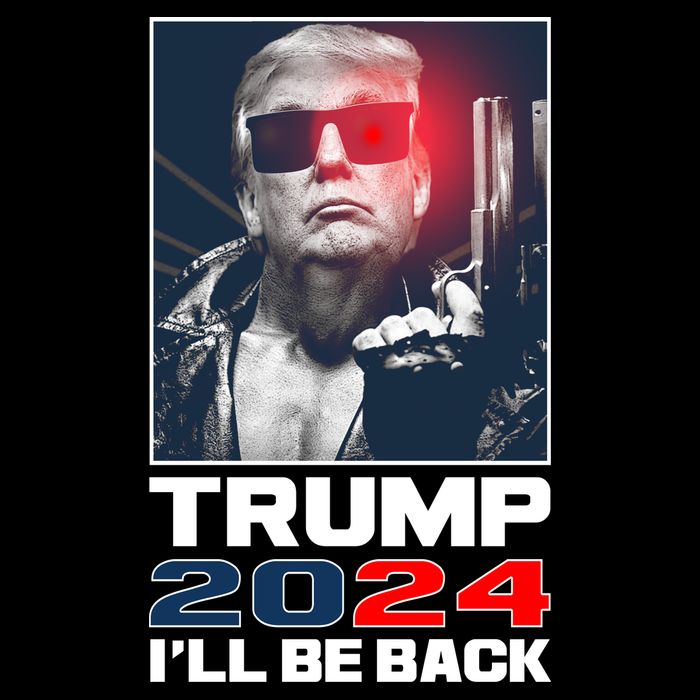 Donald Trump 2024 I'll Be Back Poster