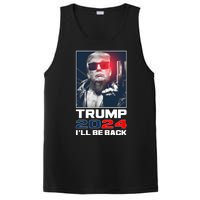 Donald Trump 2024 I'll Be Back PosiCharge Competitor Tank