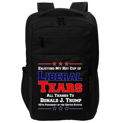 Donald Trump 45TH PRESIDENT POTUS Liberal Tears Impact Tech Backpack