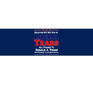 Donald Trump 45TH PRESIDENT POTUS Liberal Tears Bumper Sticker