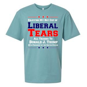 Donald Trump 45TH PRESIDENT POTUS Liberal Tears Sueded Cloud Jersey T-Shirt