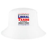 Donald Trump 45TH PRESIDENT POTUS Liberal Tears Cool Comfort Performance Bucket Hat