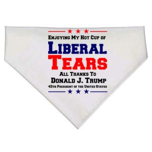 Donald Trump 45TH PRESIDENT POTUS Liberal Tears USA-Made Doggie Bandana