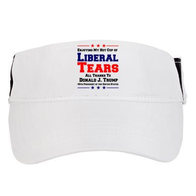 Donald Trump 45TH PRESIDENT POTUS Liberal Tears Adult Drive Performance Visor