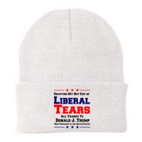 Donald Trump 45TH PRESIDENT POTUS Liberal Tears Knit Cap Winter Beanie