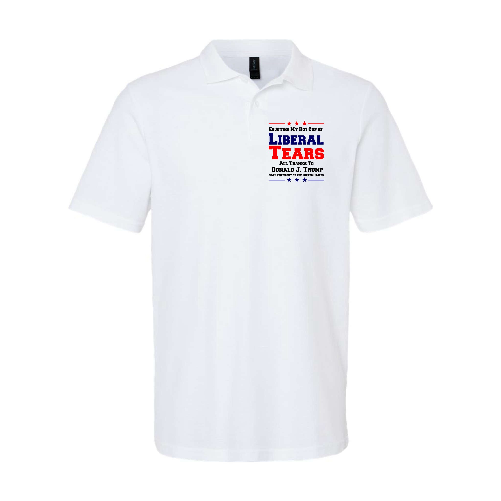 Donald Trump 45TH PRESIDENT POTUS Liberal Tears Polo