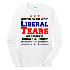 Donald Trump 45TH PRESIDENT POTUS Liberal Tears Tall Long Sleeve T-Shirt