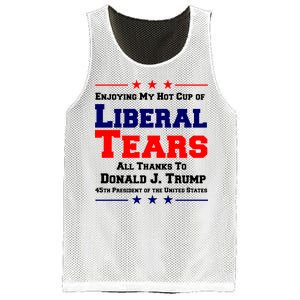 Donald Trump 45TH PRESIDENT POTUS Liberal Tears Mesh Reversible Basketball Jersey Tank