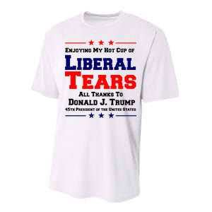 Donald Trump 45TH PRESIDENT POTUS Liberal Tears Performance Sprint T-Shirt