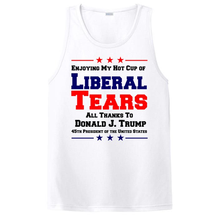 Donald Trump 45TH PRESIDENT POTUS Liberal Tears PosiCharge Competitor Tank