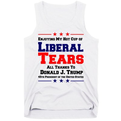 Donald Trump 45TH PRESIDENT POTUS Liberal Tears Tank Top