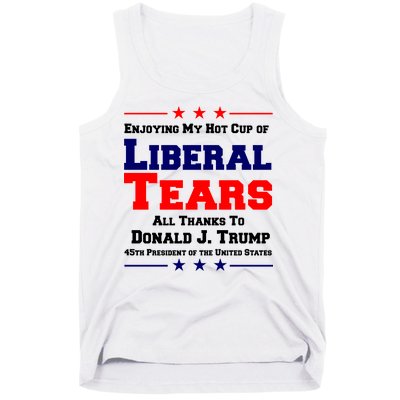 Donald Trump 45TH PRESIDENT POTUS Liberal Tears Tank Top