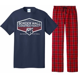 Donald Trump Border Wall Construction Pajama Set