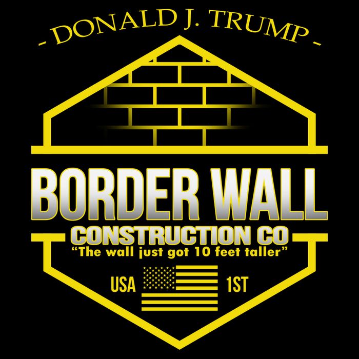 Donald Trump Border Wall Construction Co T-Shirt