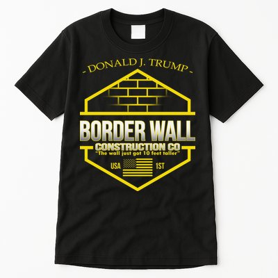 Donald Trump Border Wall Construction Co Tall T-Shirt