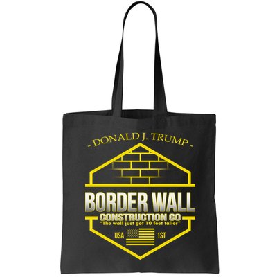 Donald Trump Border Wall Construction Co Bag