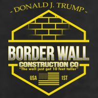 Donald Trump Border Wall Construction Co Trucker Hat