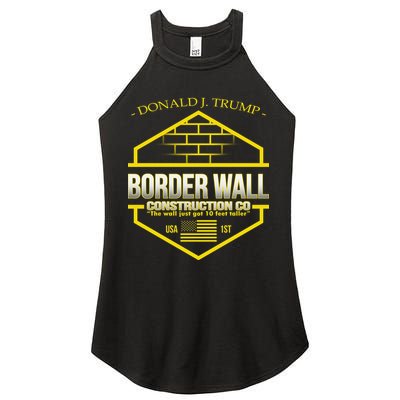 Donald Trump Border Wall Construction Co Women's Perfect Tri Rocker Tank