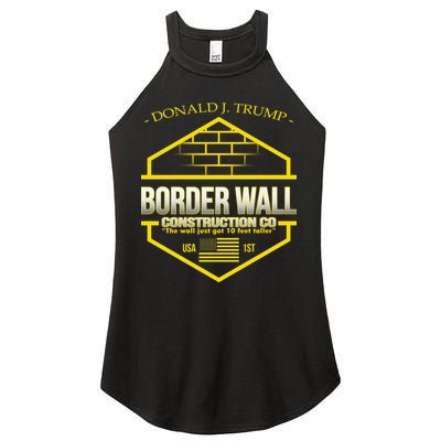 Donald Trump Border Wall Construction Co Women's Perfect Tri Rocker Tank