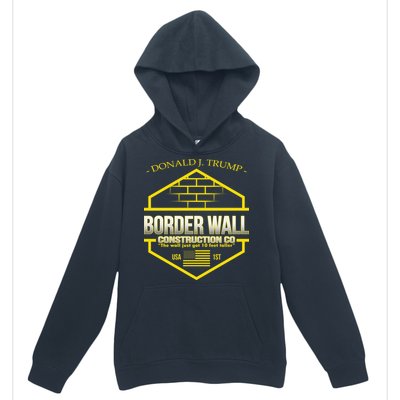 Donald Trump Border Wall Construction Co Urban Pullover Hoodie