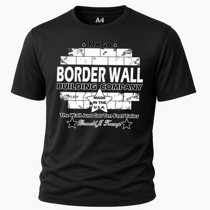 Donald Trump Border Wall Construction Company Performance Shirt