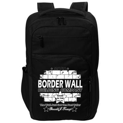 Donald Trump Border Wall Construction Company Impact Tech Backpack