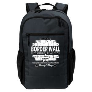 Donald Trump Border Wall Construction Company Daily Commute Backpack