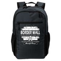 Donald Trump Border Wall Construction Company Daily Commute Backpack