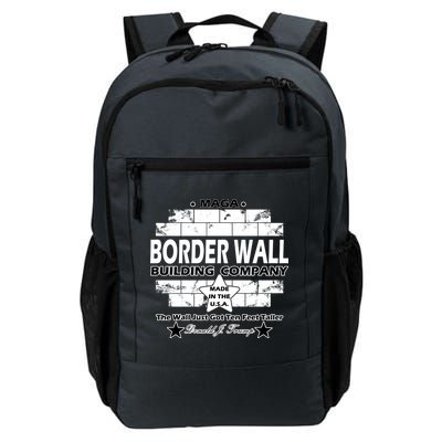 Donald Trump Border Wall Construction Company Daily Commute Backpack