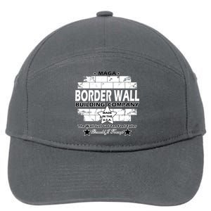 Donald Trump Border Wall Construction Company 7-Panel Snapback Hat