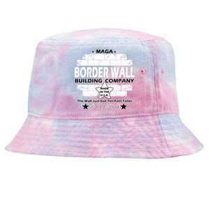 Donald Trump Border Wall Construction Company Tie-Dyed Bucket Hat