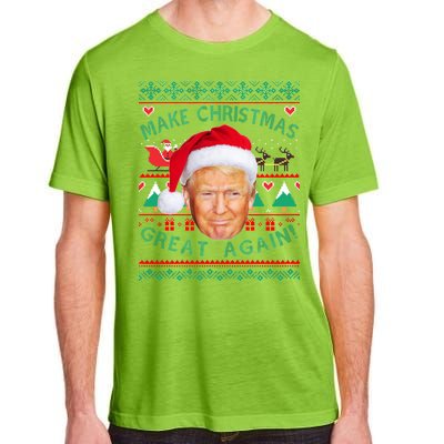 Donald Trump Christmas Adult ChromaSoft Performance T-Shirt