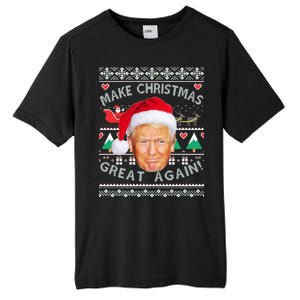 Donald Trump Christmas Tall Fusion ChromaSoft Performance T-Shirt