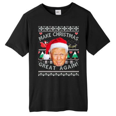 Donald Trump Christmas Tall Fusion ChromaSoft Performance T-Shirt