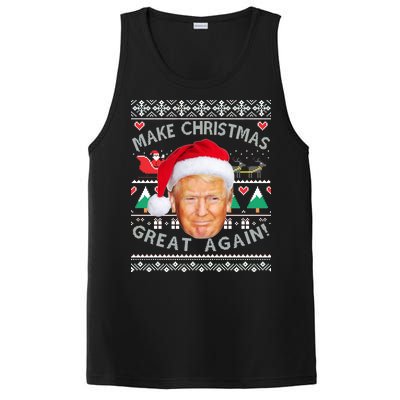 Donald Trump Christmas PosiCharge Competitor Tank