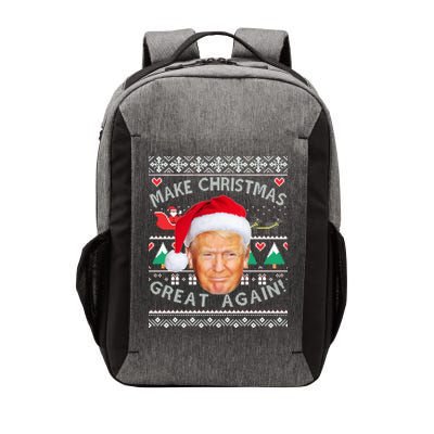 Donald Trump Christmas Vector Backpack