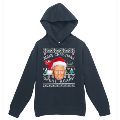 Donald Trump Christmas Urban Pullover Hoodie