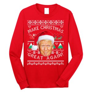 Donald Trump Christmas Long Sleeve Shirt