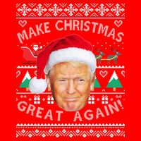Donald Trump Christmas Tall T-Shirt