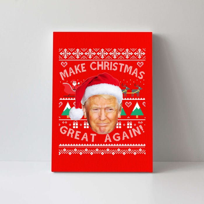 Donald Trump Christmas Canvas