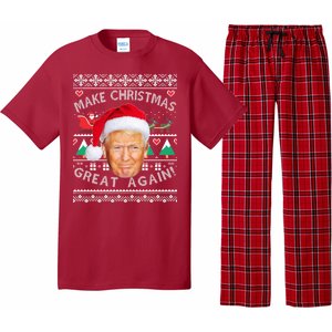 Donald Trump Christmas Pajama Set