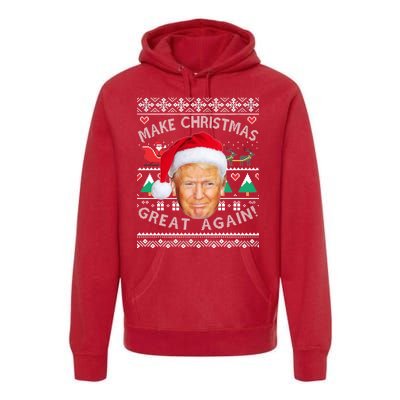 Donald Trump Christmas Premium Hoodie