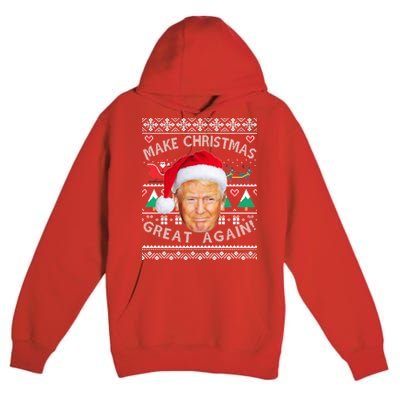 Donald Trump Christmas Premium Pullover Hoodie