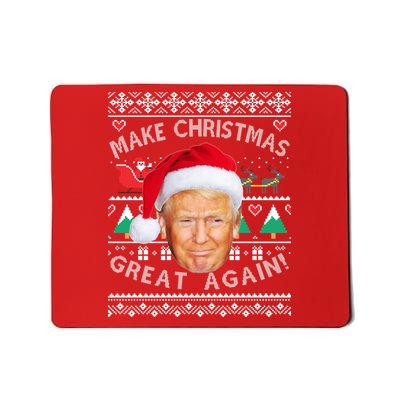 Donald Trump Christmas Mousepad